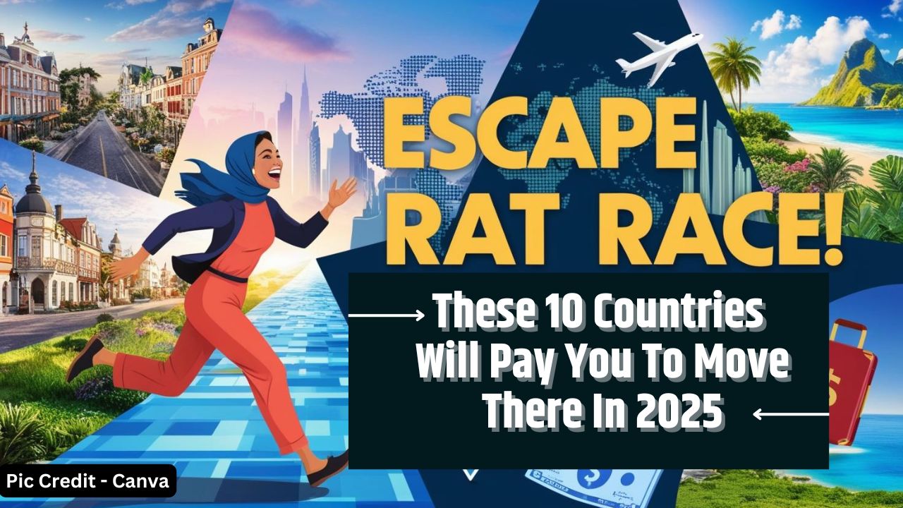 Escape the Rat Race! 10 Countries That Will Pay You to Move There In 2025!