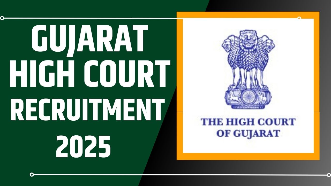 Gujarat High Court Recruitment 2025: Apply for 212 Civil Judge Vacancies