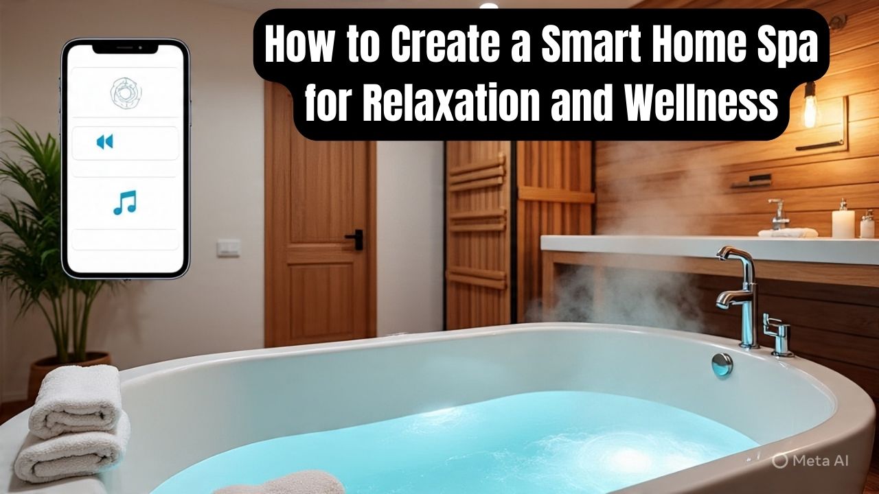 How to Create a Smart Home Spa for Relaxation and Wellness without hiring a contractor